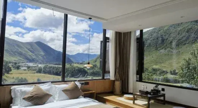 Xingye Snow Mountain Courtyard (Xinduqiao Town), Prenota Hotel Hotel a Sichuan con parcheggio, Parcheggio