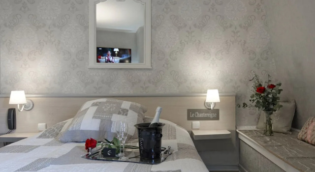 Двухместный номер Standard с видом на сад Hotel Le Chantereigne