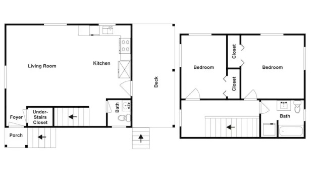 37 Asheville - 2 Br Cabin, Забронировать Дом для отпуска Отели Ашвилл с парковкой, Парковка