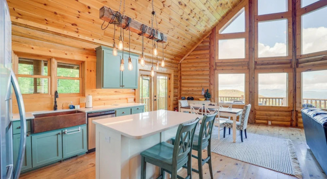 Коттедж Stunning Cabin w/ Fire Pit in Banner Elk!