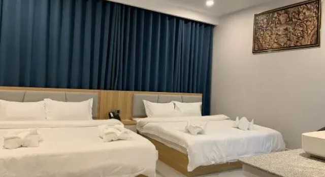 Четырёхместный номер Deluxe с частичным видом Hotel Lavieen