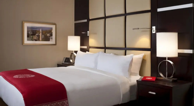 Люкс с красивым видом из окна The Statler Hotel at Cornell University