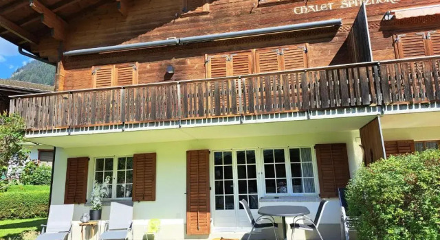 Chalet Spitzhorn - Your Peak Getaway - Private Terrasse & gratis Parkplatz