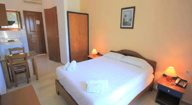 Студия с балконом и с видом на сад Delphi Hotel