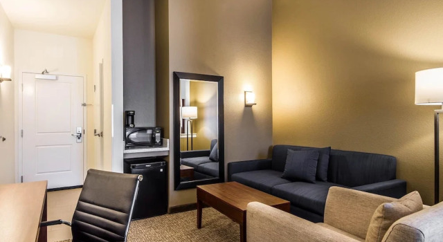 Четырёхместный люкс Comfort Suites Woodland - Sacramento Airport
