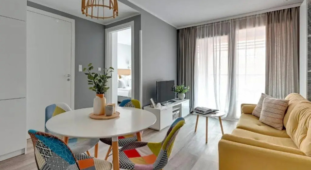 Апартаменты с балконом Aura - Riverside & Parking by Downtown Apartments