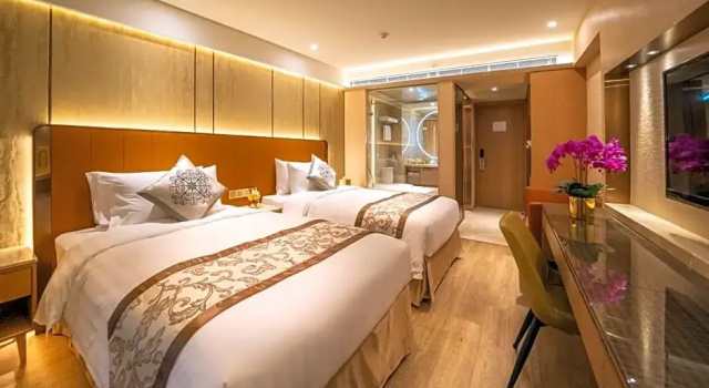 O podwyższonym standardzie pokój Hotel Golden Dragon
