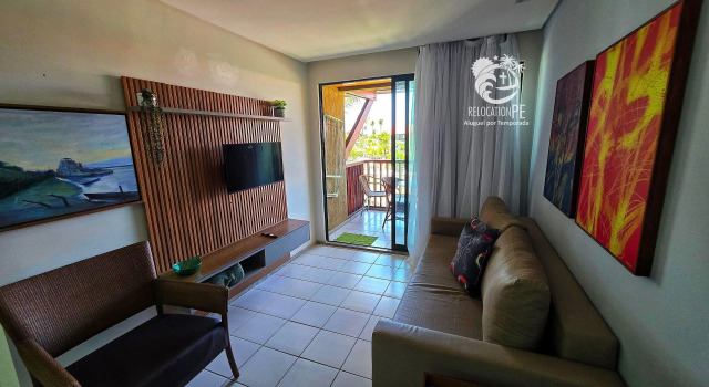 Marulhos Resort - Excelente Flat (até 6 pessoas) - Muro Alto, Rezerwuj Ośrodek wypoczynkowy Hotele w Pernambuco z parkingiem, Parking