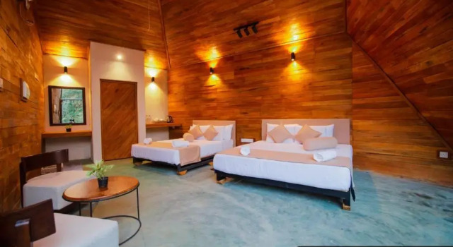 Семейный номер Standard с видом на сад Gabaa Resort & Spa - Habarana