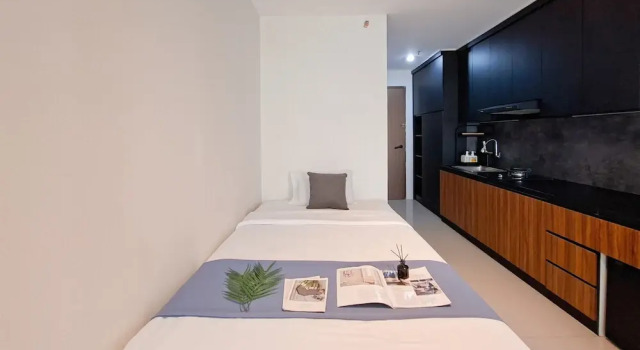 Апартаменты Standard Minimalist Studio Apartment At Sudimara Forestwalk