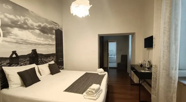 Luxe kamer uitgang op de binnenplaats B&B 52cento