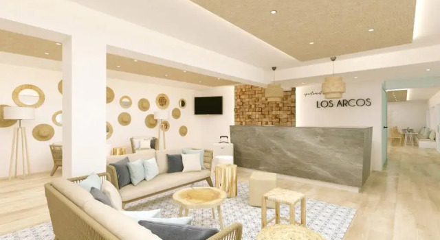Apartamentos Los Arcos, Book Apartment Hotels in Ibiza with a Pool, Swimming Pool