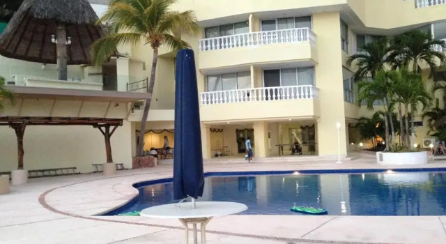 Студия с балконом и с видом на море Apartamento Estrella Del Mar Acapulco