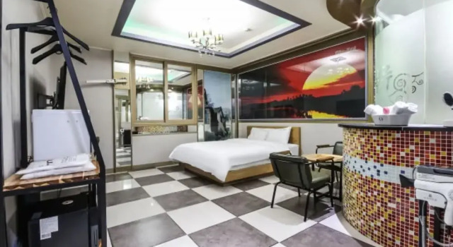 Номер Deluxe Blue Motel