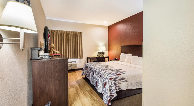 Двухместный номер Deluxe Red Roof Inn St Louis - Troy, IL