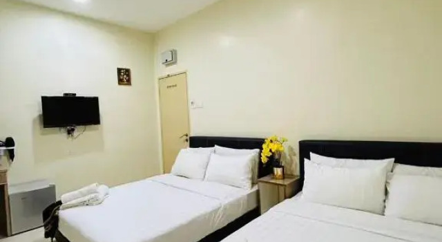 O podwyższonym standardzie pokój Noor Hotel Kangar