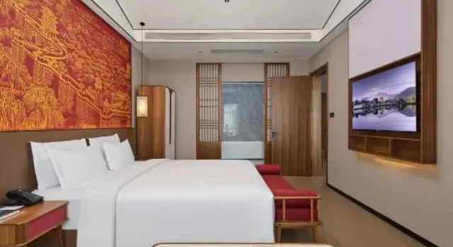 Люкс Executive Moshang Light Luxury Hotel (Pingyao Ancient City High-speed Railway Station)