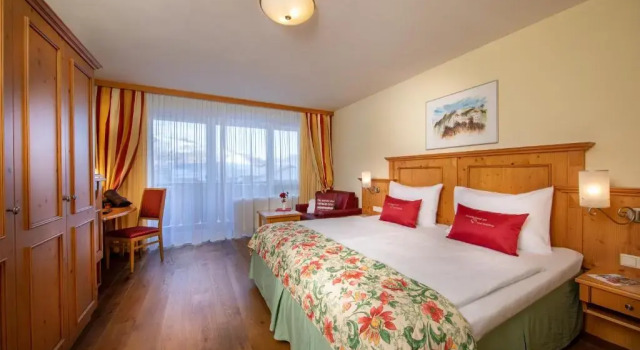 Двухместный номер Standard с балконом и с видом на горы Vötter's Hotel