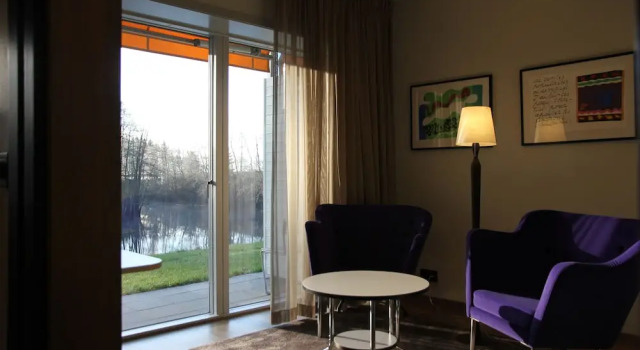 Двухместный номер Standard с балконом и с видом на реку Hestraviken Hotell & Spa