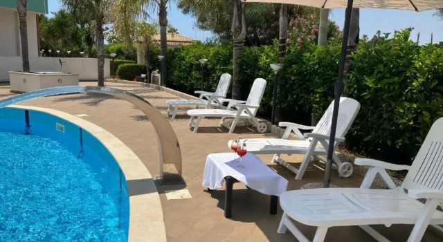 Апартаменты Цокольный этаж Villa Salina fronte mare