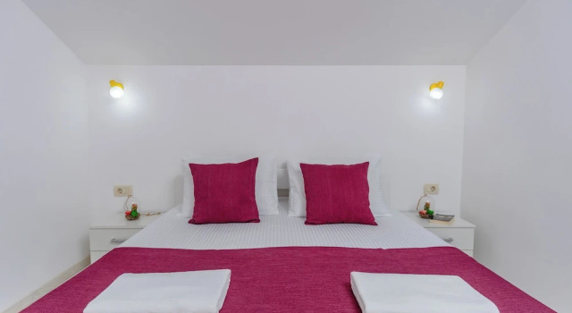 Апартаменты Deluxe с балконом и с видом на море Arvala Apartments