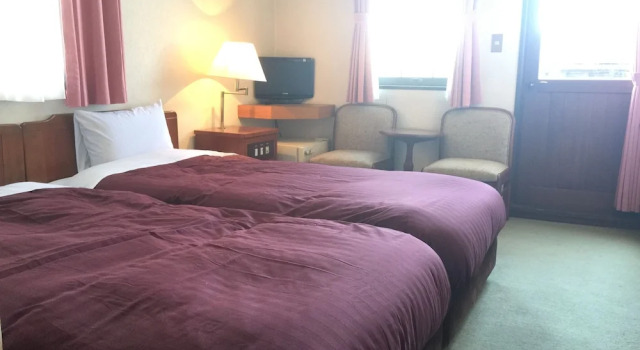Двухместный номер Standard с видом на озеро Hotel Shirakabako Sakaeen