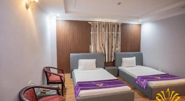 Двухместный номер Deluxe с видом на город Linh Phuong 3 Hotel