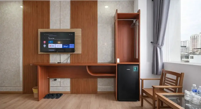 Двухместный номер Deluxe с видом на город Anh Kim Hotel - Near Bui Vien Walking Street