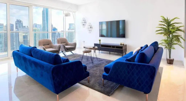 Stunning & Luxurious 4BR Penthouse in Dubai Marina, Забронировать Апартаменты/квартира Апартаменты Эмирата Дубая, рядом с Dubai Marina Yacht Club, Апартаменты/квартира