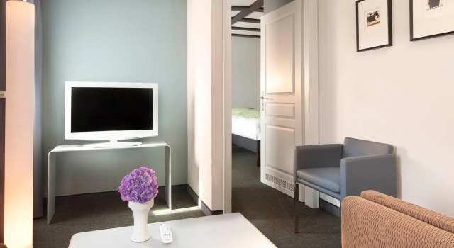 Трёхместный номер Standard Hotel Le Colombier