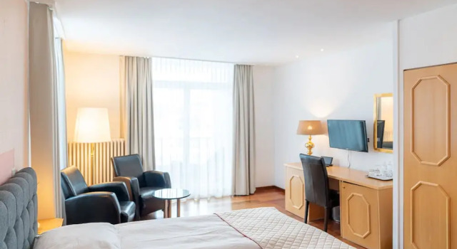 Двухместный номер Superior с балконом и с видом на горы Hotel Europe