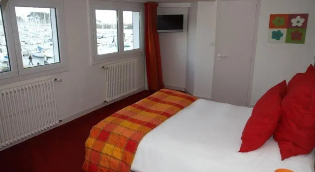 Двухместный номер Standard с видом на море Hotel Le Suroit