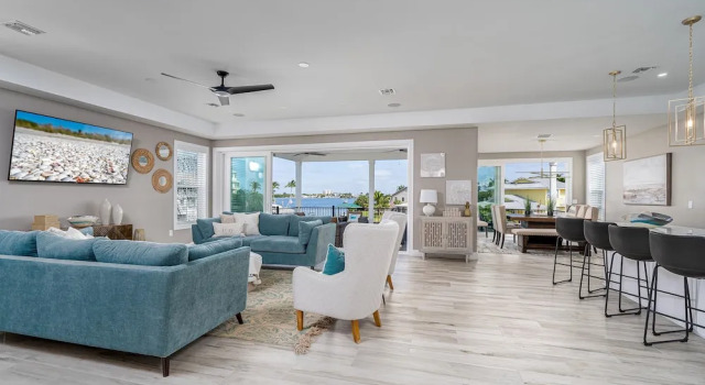 Magnificent New Build Private Pool Home On The North Tip Of Fort Myers Beach! 5 Bedroom Home by RedAwning