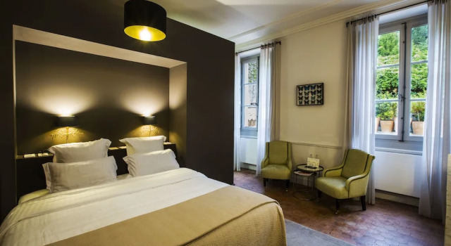 Двухместный номер Standard с видом на сад Hôtel de la Villeon