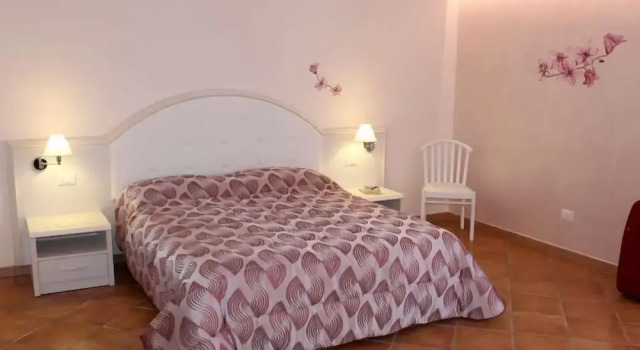 Двухместный номер Deluxe с балконом и с частичным видом на море B&B Il Quadrifoglio Tropea