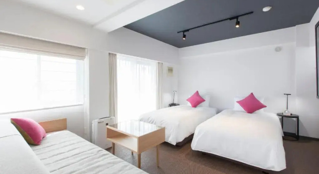 Трёхместный номер Standard Tokyu Stay Meguro Yutenji