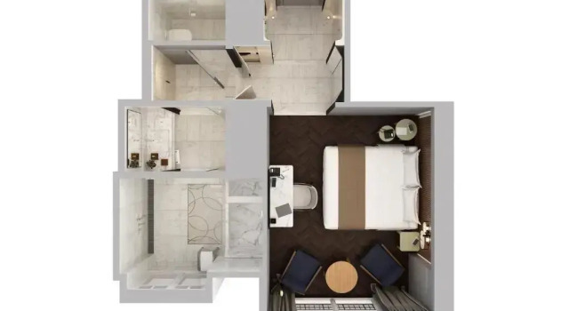Номер Superior Mandarin Oriental Lutetia, Paris