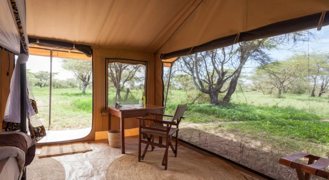 Habitación triple Estándar Gnu Ndutu Camp