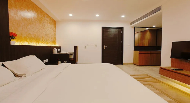 Двухместный номер Deluxe Hotel Santosh Dham