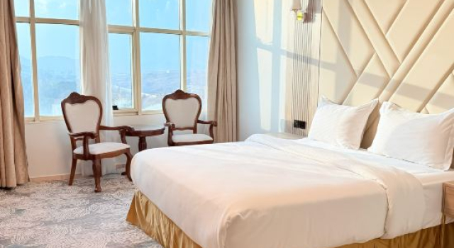 Люкс с 2 комнатами с красивым видом из окна سديم الفجر للشقق الفندقية- Sadeem Al Fajr Hotel Suites