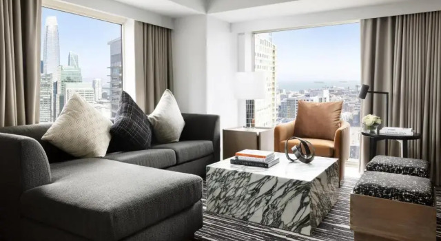 Люкс Premium c 1 комнатой с видом на город Hyatt Regency San Francisco Downtown SOMA