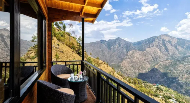 Люкс Justa Cliffend Resort & Spa, Mashobra