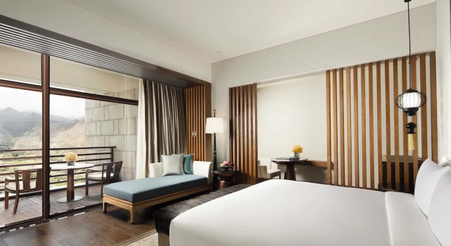 Junior suite con balcone Banyan Tree Jiuzhaigou