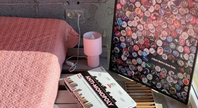 Кровать в общем номере SURF HOUSE DREAMERS COAST