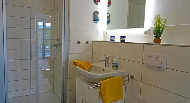 Апартаменты Appartement Fienchen 1 SZ Terrasse by Unsere Urlaubszeit