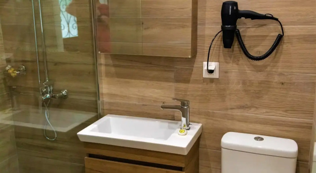 Номер Deluxe Ampoulos Rooms & Apartments
