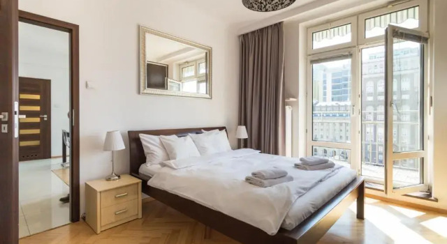 Апартаменты c 1 комнатой с балконом Apartamenty One by Your Freedom
