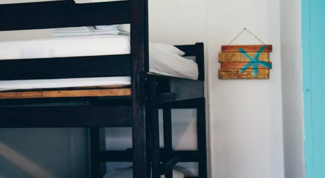 Кровать в общем номере Beach Break Hotel & Surf Camp de Playa Venao