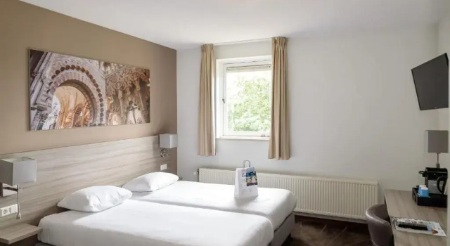 Номер Comfort Fletcher Kloosterhotel Willibrordhaeghe