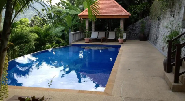 Вилла с видом на море Baiyok Villa seaview and edge pool